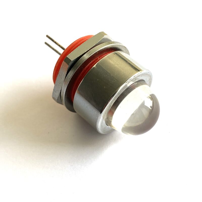 Infrared LED CQY98 in metal case + lens 10°