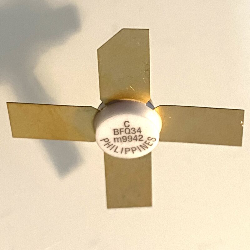 Philips BFQ34 UHF NPN 4 GHz WIDEBAND RF TRANSISTOR