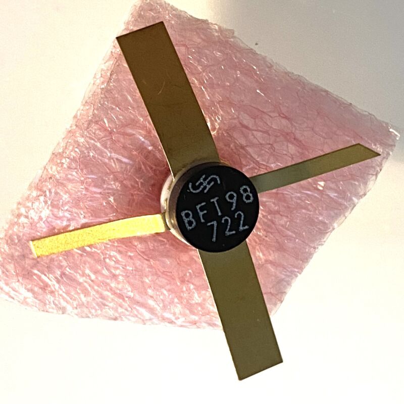 Telefunken BFT98 NPN RF power transistor