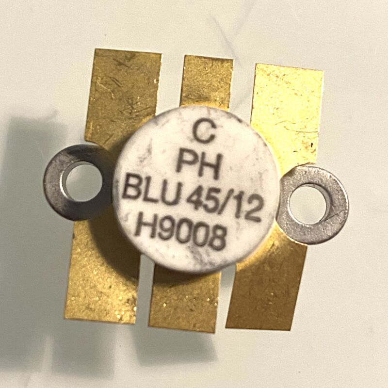 Philips BLU 45/12 45W 12,5V 470MHz RF Power Transistor