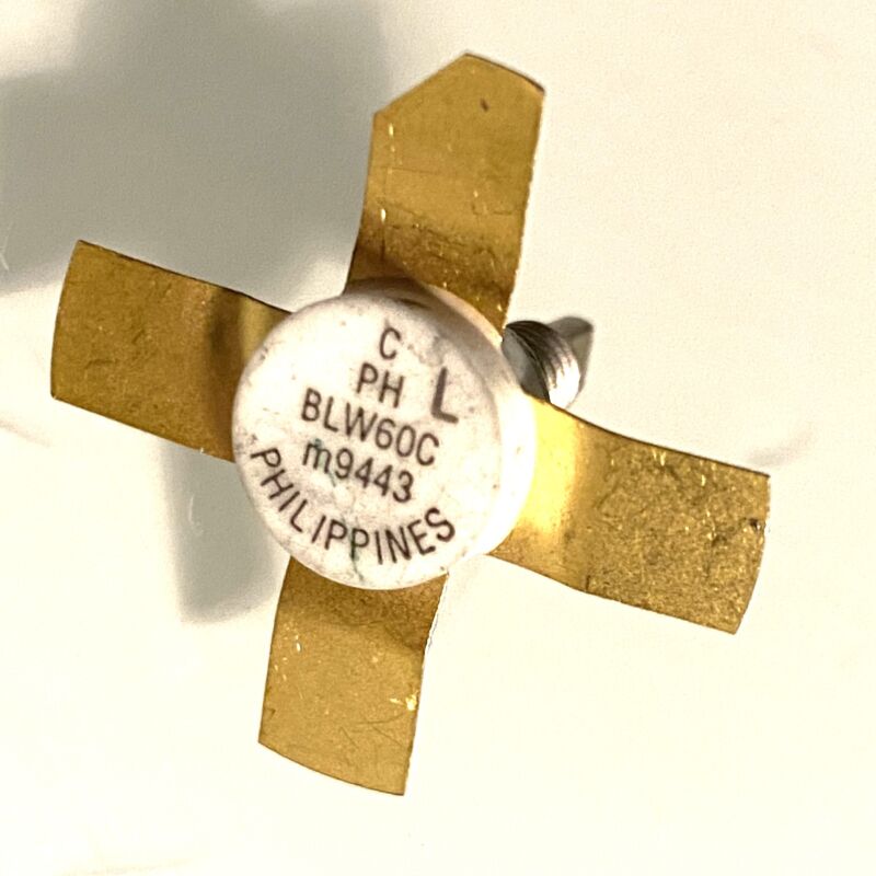 Philips BLW60C VHF power transistor 5.0 dB, 45 W, 175 MHz, 9.0A, 36 V
