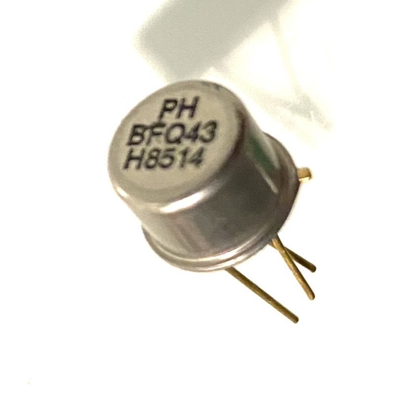 Philips BFQ43 RF Power TRANSISTOR SI-N 12.5V 4W 175MHz
