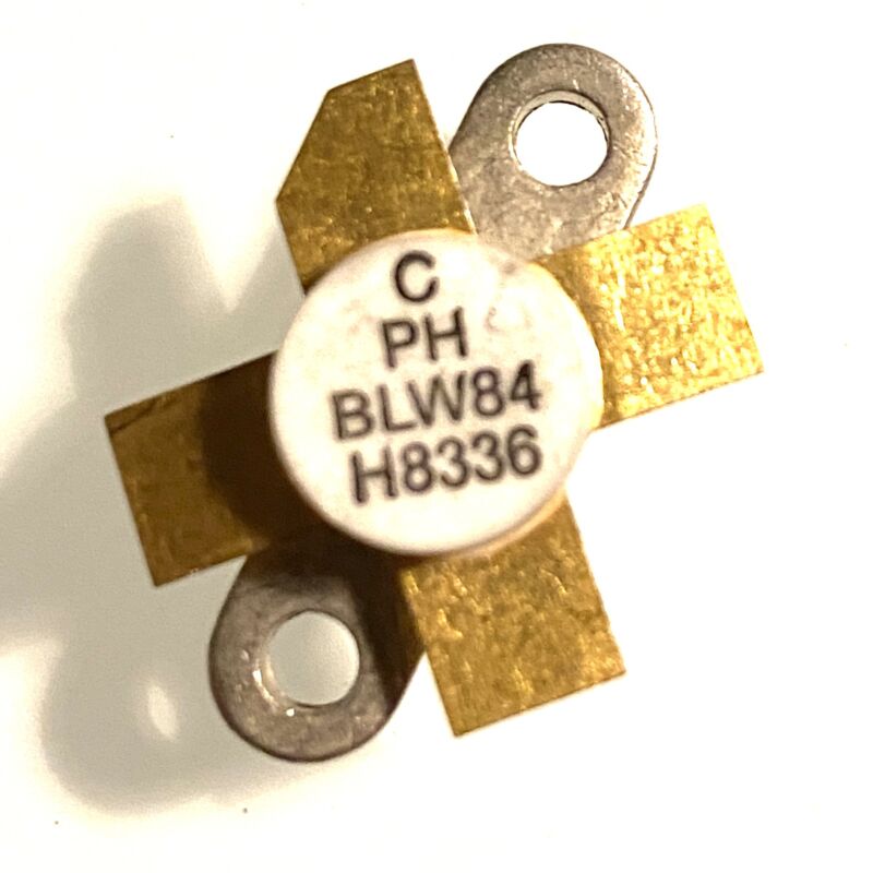 Philips BLW84 RF Power Transistor, 100-200 MHz, 25 W, 9 dB, 28 V