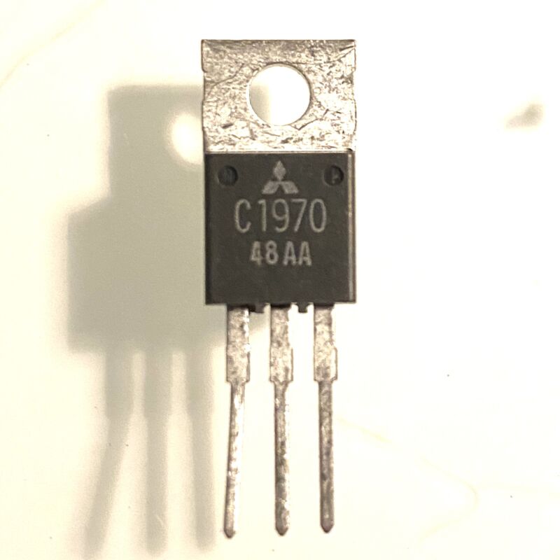 Mitsubishi 2SC1970 RF POWER Transistor 175 MHz 13.5V 1W