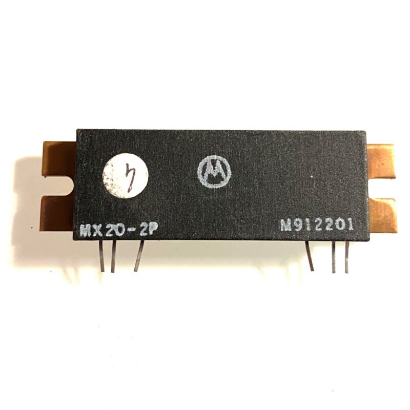 Motorola MX20-2P Narrow Band High Power Amplifier, 440MHz Min, 470MHz Max