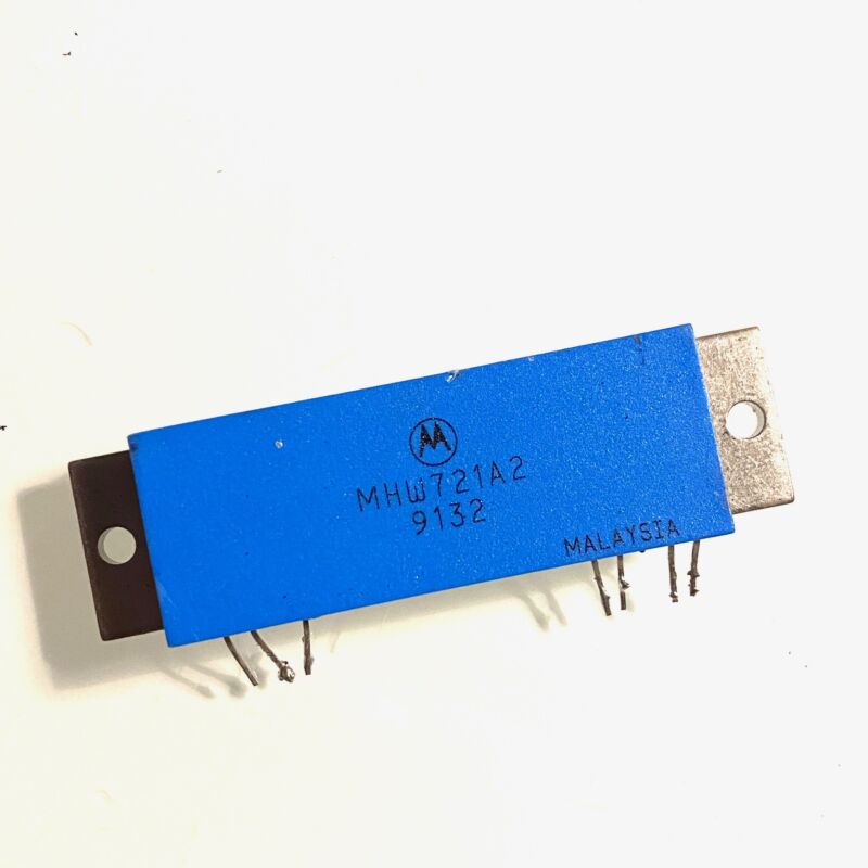 Motorola MHW721A2 RF Power Amplifier Module 12.5V 20W 440-470 MHz (USED)