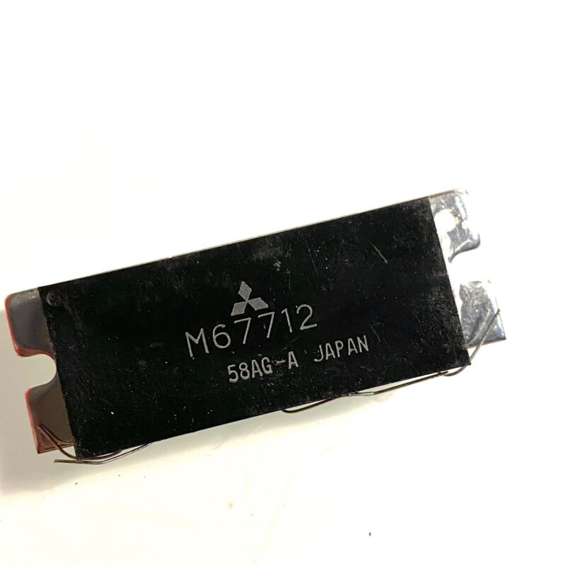 Mitsubishi M67712 RF Power Amplifier Module 30W 220-225 MHz