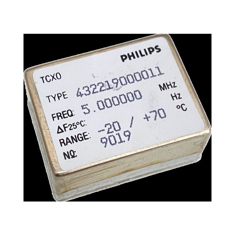 Philips 4322.190.00011 TCXO 5 MHz 2 ppm DC-adjustable