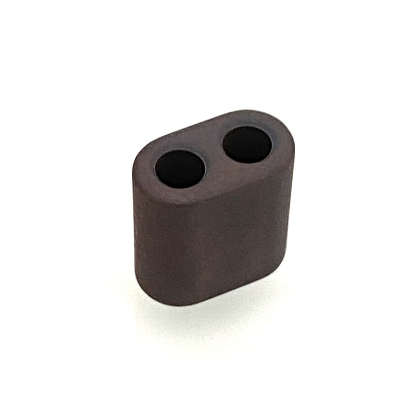 Ferrite pigtail  14x14x8mm hole 3,5mm μ100 (HF)