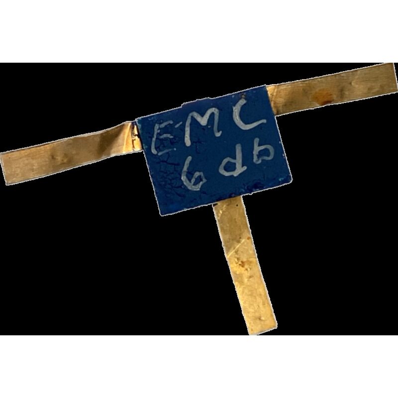 EMC Attenuator 6dB - 1W - 8...10GHz pad - T-configuration