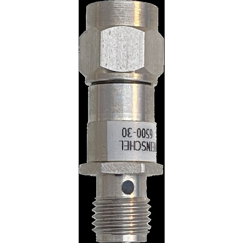 Weinschel 6500-30 Coax Attenuator DC-18GHz SMA 30dB 2W SMA male / female