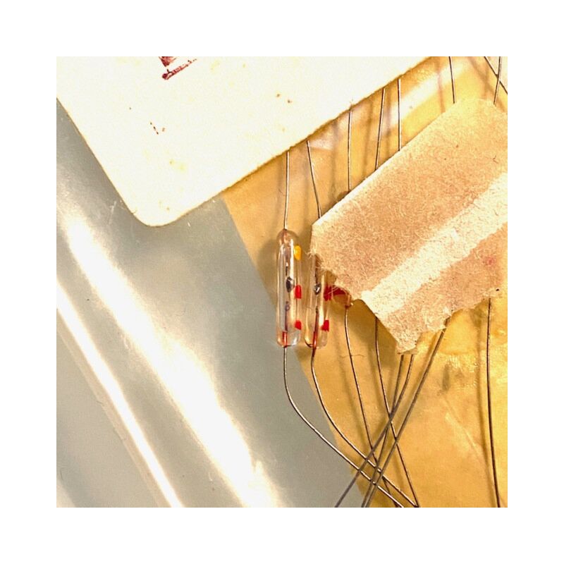 10x Philips 2322 634 21224 miniature measure NTC resistor glass 220K