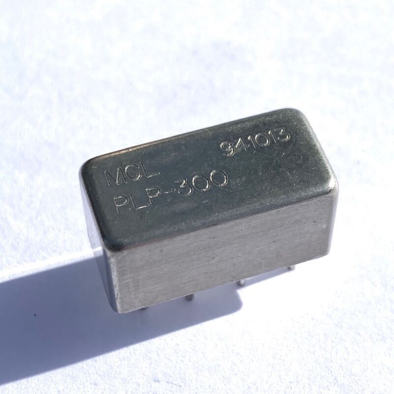 MCL PLP-300 Filter Lowpass DC-300 MHz plug-in