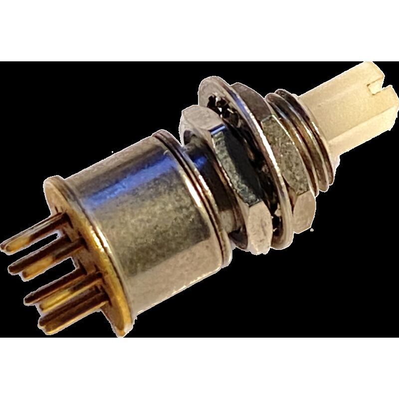 CRL Miniature Rotary switch 7-position, 1x NO, panel/pcb mount