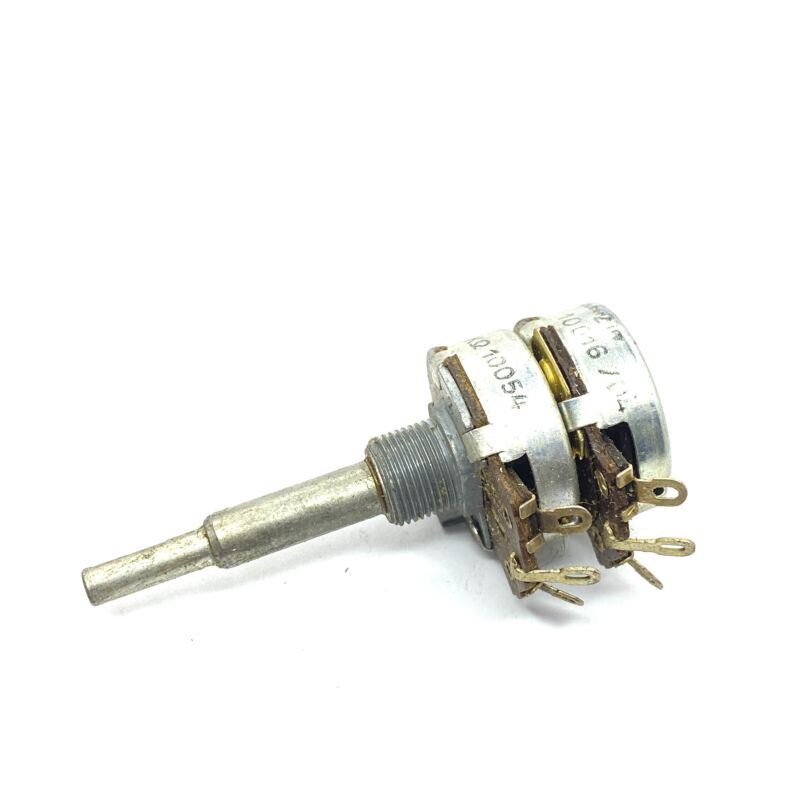Potentiometer INGELEN 214  1M + 50K + branch - double shaft 6/4mm
