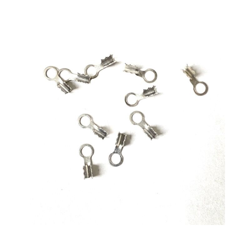 10x mini Cable lug for wire 1.2mm hole 3mm