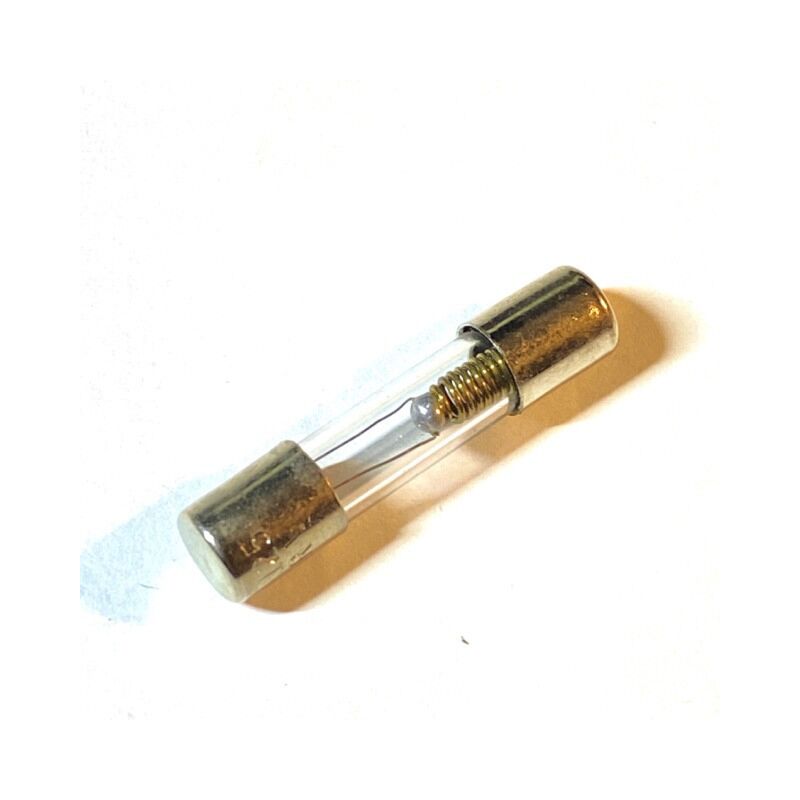 1x Fuse cartridge 6,3x32mm 125V - 3A Slow