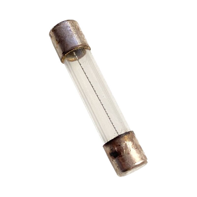 1x Fuse cartridge 6,3x32mm 250V - 6A Fast