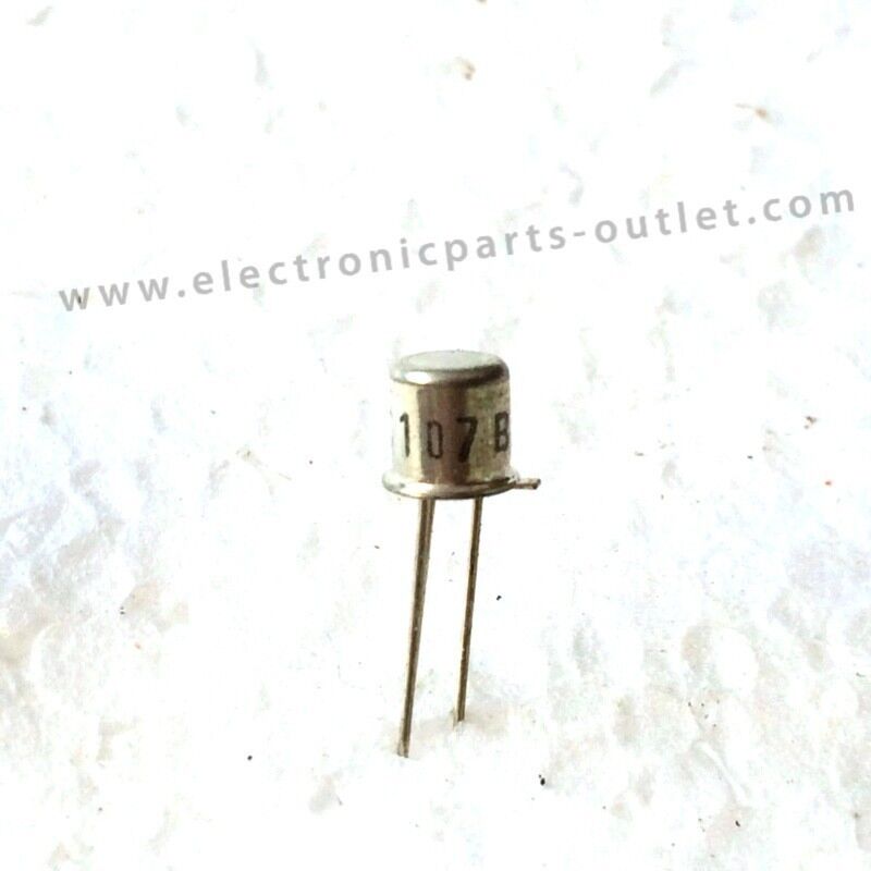 BC107B  NPN – 50V – 0,1A – 0,3W – 300MHz – hfe 200-450