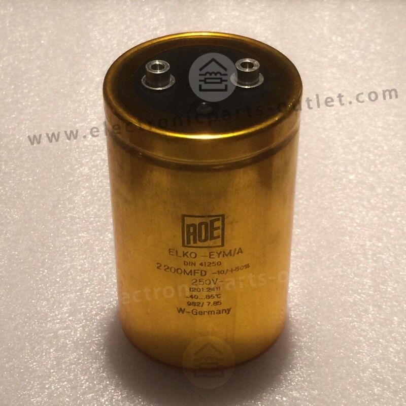 ROE Gold EYM/A can capacitor 2200uF  250V