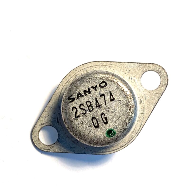 Sanyo 2SB474 transistor PNP-35V-2A-12W Germanium