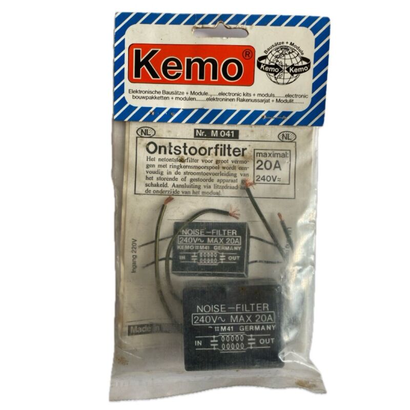 Kemo kit suppression filter 240VAC - 20A (M041) 
