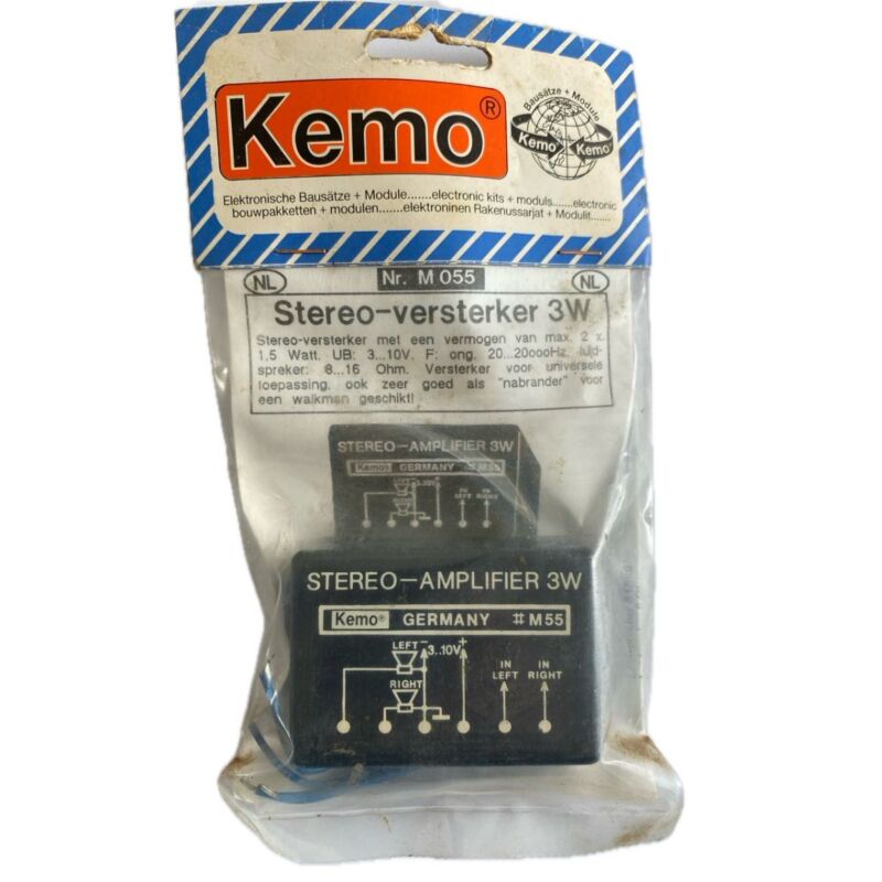 Kemo kit Stereo Amplifier module 3W (M055)