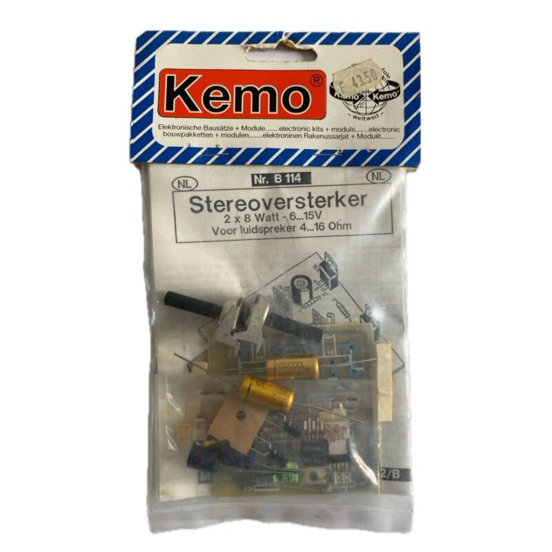 Kemo kit Stereo Amplifier 2 x 8W (B114)