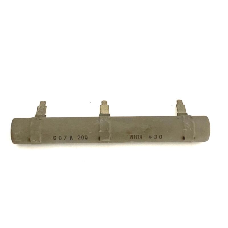 NIRA 607A200 Multistage Resistor - 1x 430 Ohm + 1x 200 Ohm - 15 W - 14 x 101 mm.