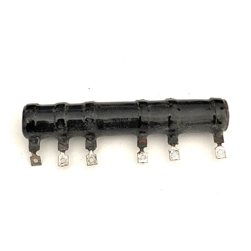 Berger Multistage Resistor - 1x 76 Ohm + 1x 125 Ohm + 1x 160 Ohm  + 2x NC - 15W - 15x85mm 