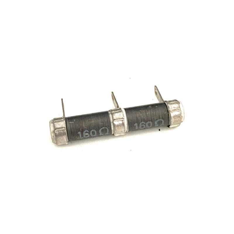 Multistage Resistor - 2x 160 Ohm - 10 W - 8 x 46 mm.