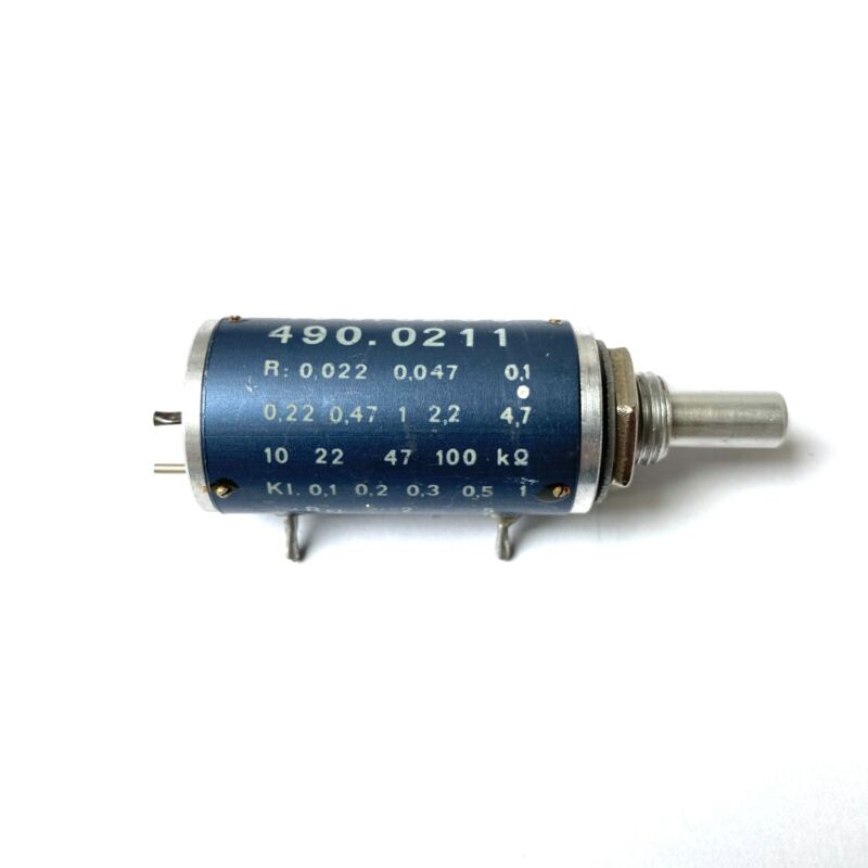 RFT 490.2159 100 Ohm Precision 10-Turn Wirewound Potentiometer
