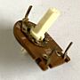 Lesa Trimmer resistor 68 Ohm horizontal + shaft