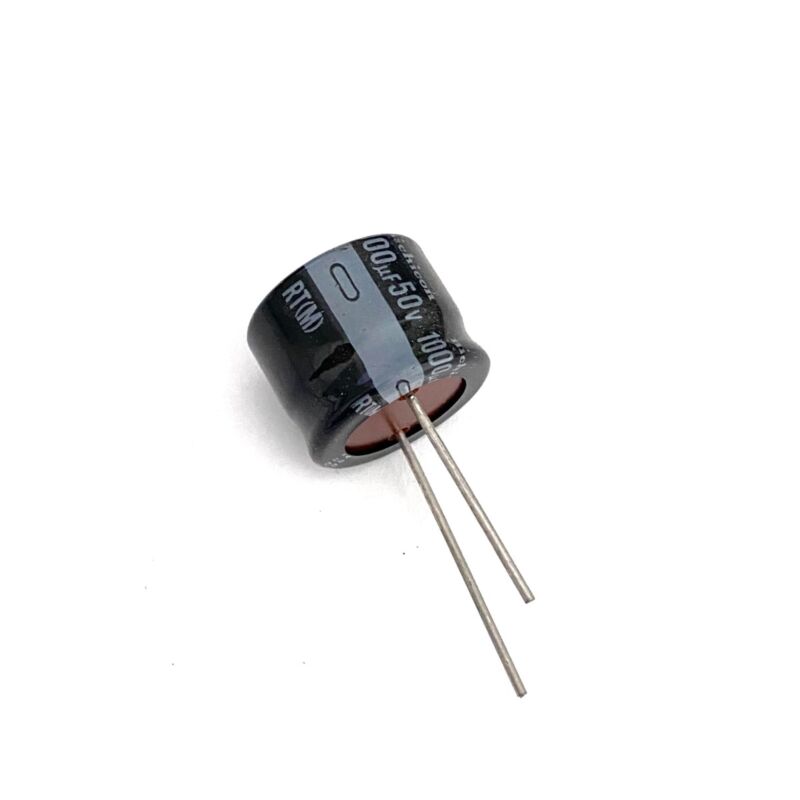 Nichicon RT(M) Capacitor - 1.000uF - 50V - 105°C - radial 20 x 16 mm.