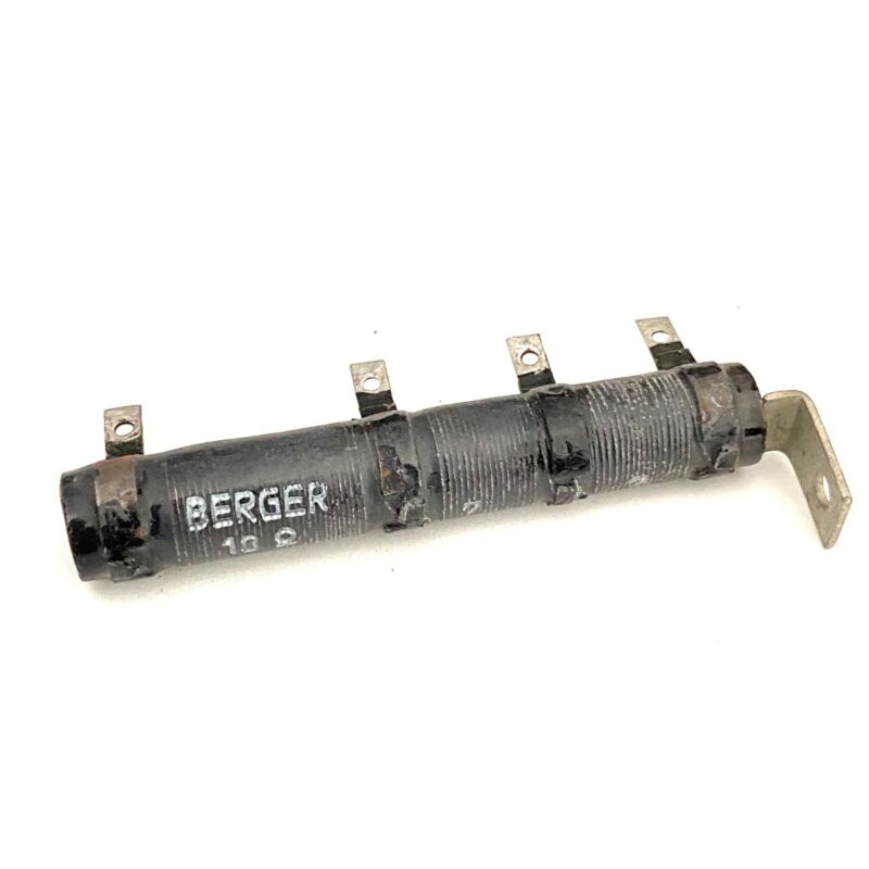 Berger Multistage Resistor - 1x 10 Ohm + 2x 7 Ohm  - 12W - 13x76mm 