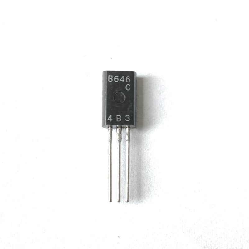 2SB646 Vintage PNP Audio Transistor for Sony, Marantz, Luxman, Yamaha & Hitachi Repair