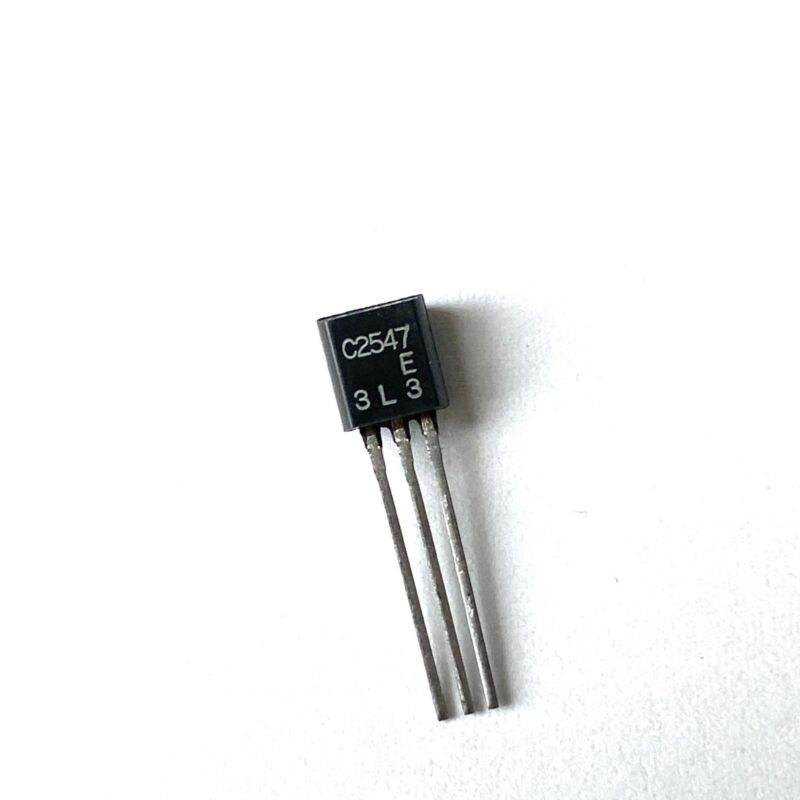 2SC2547 Low-Noise NPN Audio Transistor TO-92 NOS